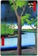 Japan: Summer: The Paulownia Garden at Akasaka (赤坂桐畑); Paulownia Garden, Tameike Pond, Hie Shrine, residence of daimyo Kuroda of Fukuoka. Image 52 of '100 Famous Views of Edo'. Utagawa Hiroshige (first published 1856–59)